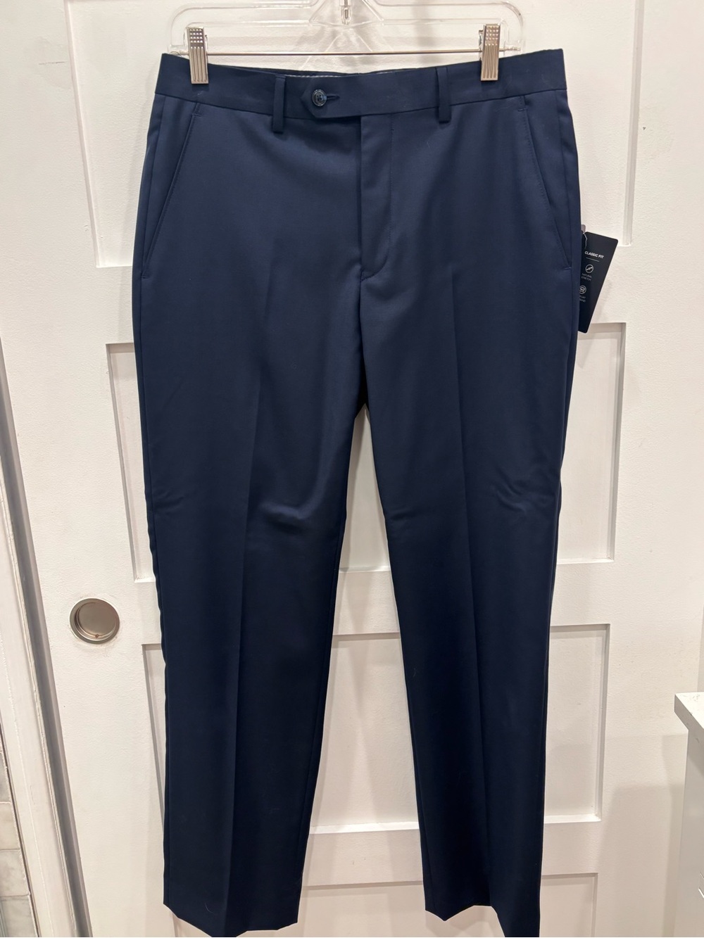 Michael Kors Men's Navy Tailored Dress Pants